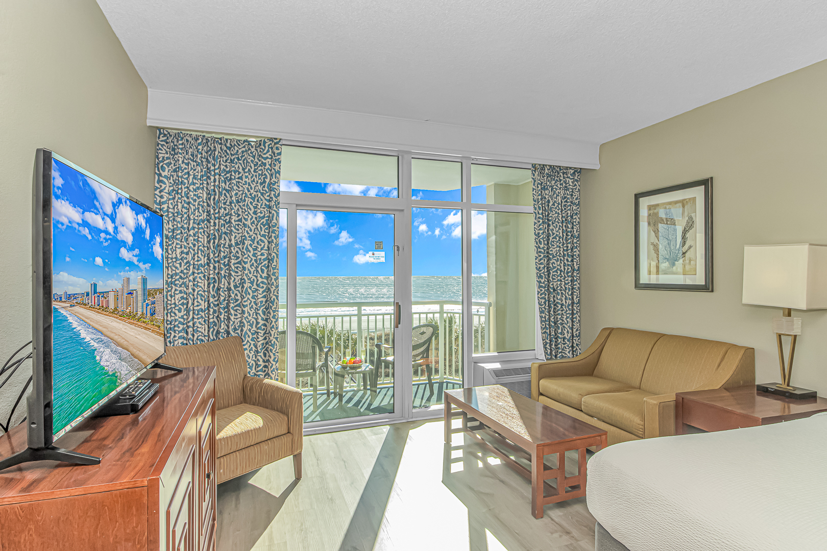 Oceanfront Studio With Massive Indoor Waterpark! Water Slides and More! Dunes Village Resort 347