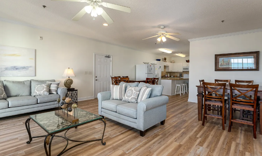 Stunning and Spacious 5 BR Condo- With Ocean Views and more! Cherry Grove Villas 402