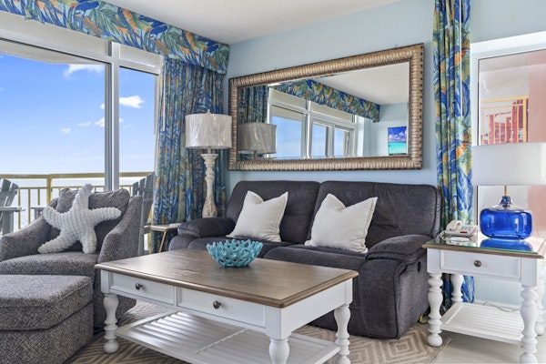 Beautifully Renovated Oceanfront 2 BR Condo with Oversized Balcony! Bay Watch 509