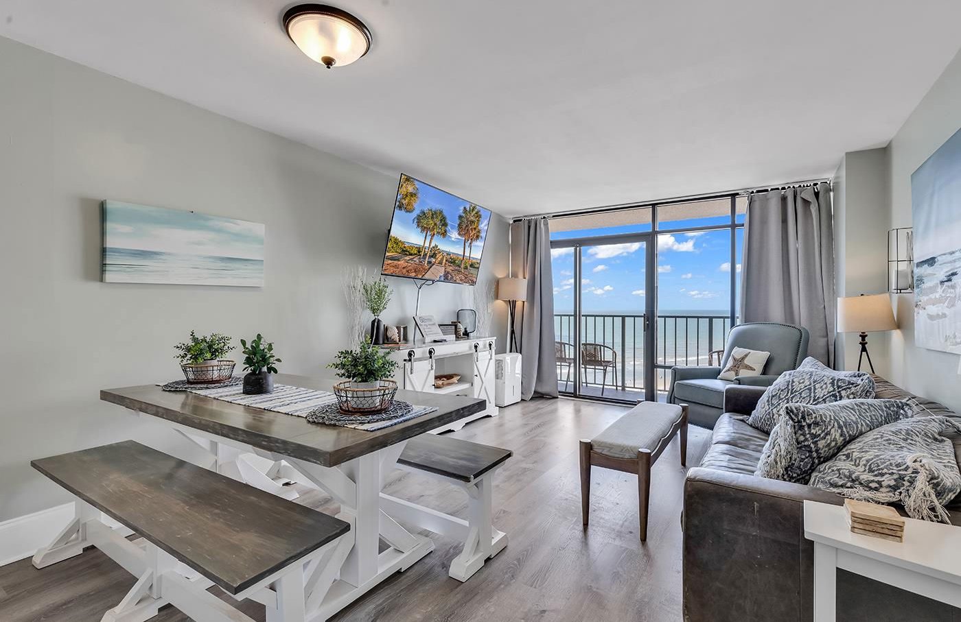Newly Remodeled Ocean View 2 BR Condo! Sand Dunes1147 and 1148