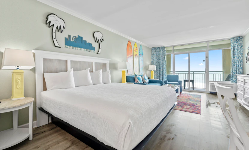 Beautifully Updated Oceanfront King Suite-Indoor Waterpark! Dunes Village 604