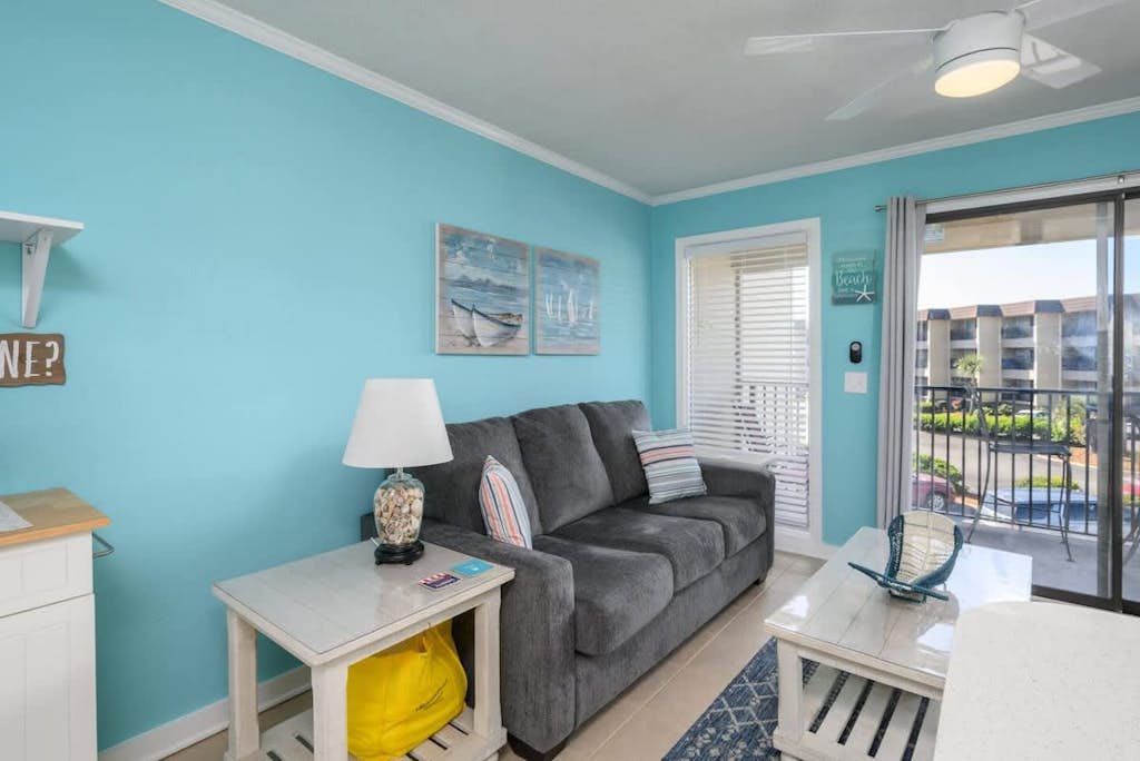 Make it a vacation to remember! Beautiful Ocean Views from deck of this renovated. Easy walk to pool and beach.  Ride bikes, swim, play tennis or pickle ball. Great family resort.  Special Fall and Winter Pricing! Contact Us!