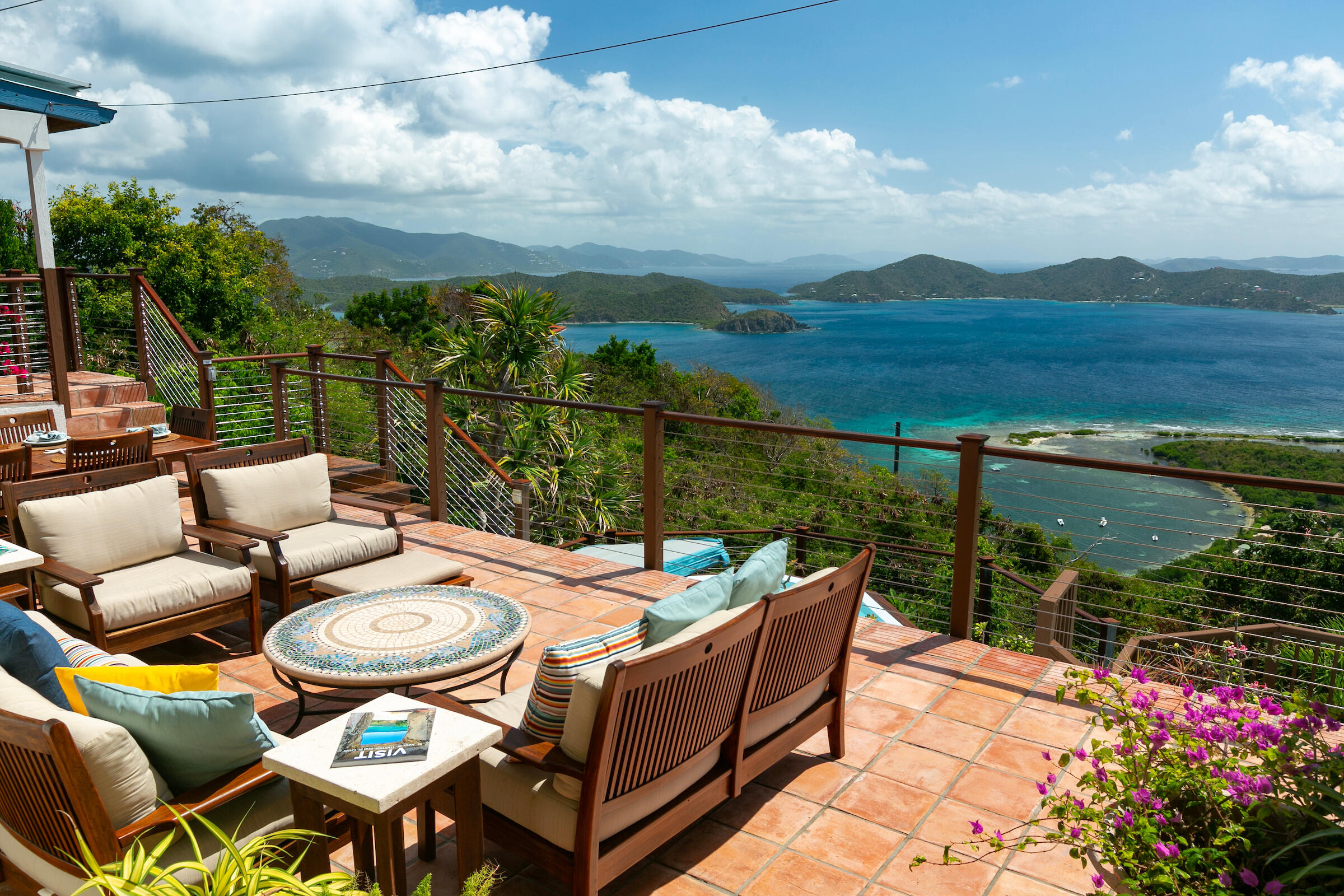 Palladio's View - Tropical Villa with Private Pool, AC, & Views of St. John!