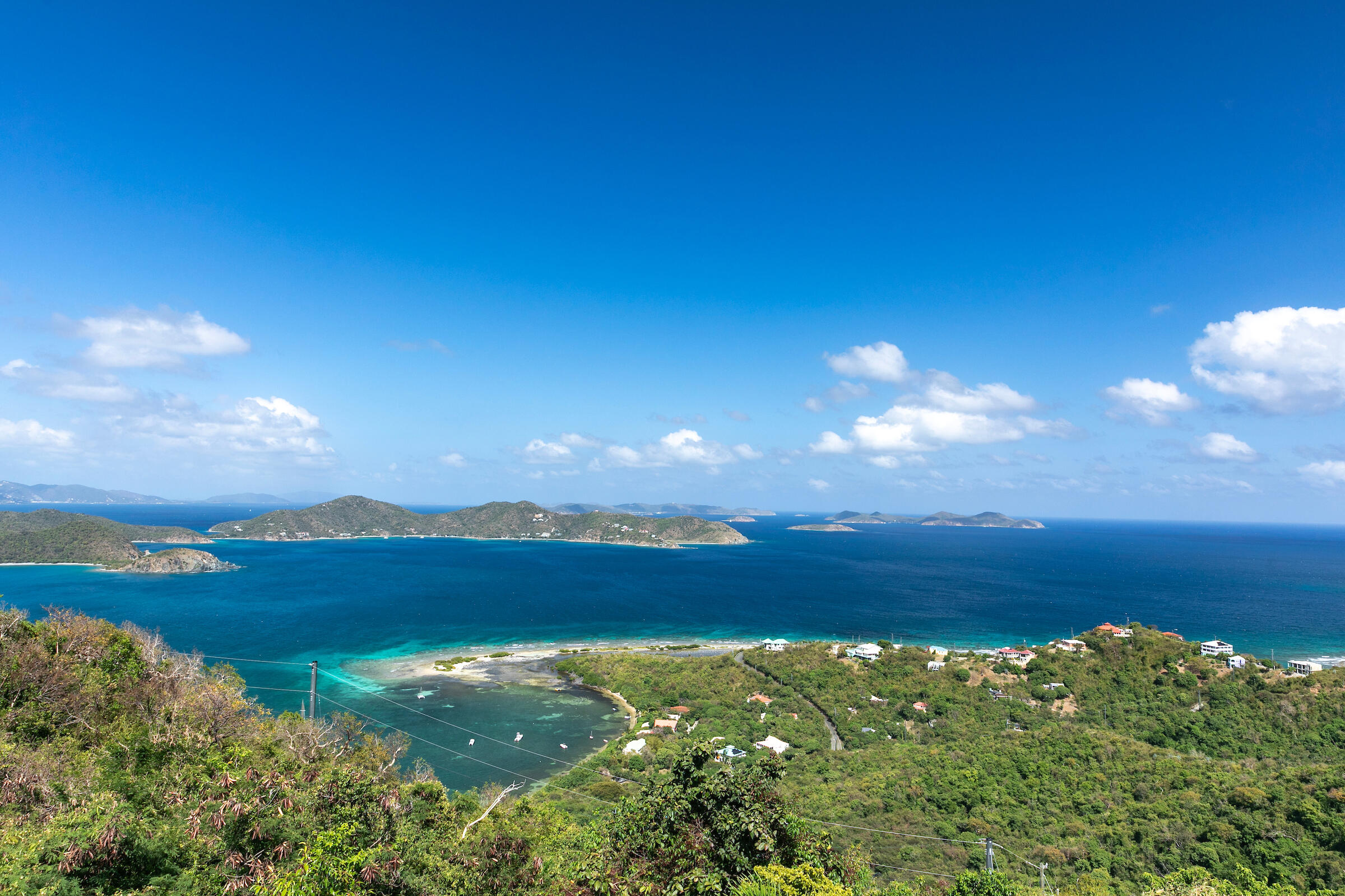 Palladio's View - Tropical Villa with Private Pool, AC, & Views of St. John!