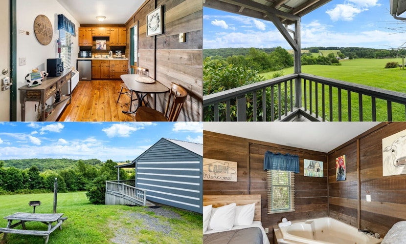 Private Mountain Nook w/ Jacuzzi - Cabin 6