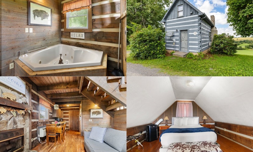 Tranquil Cabin with Jacuzzi, Porch Swing, and Mountain Views! Cabin 3