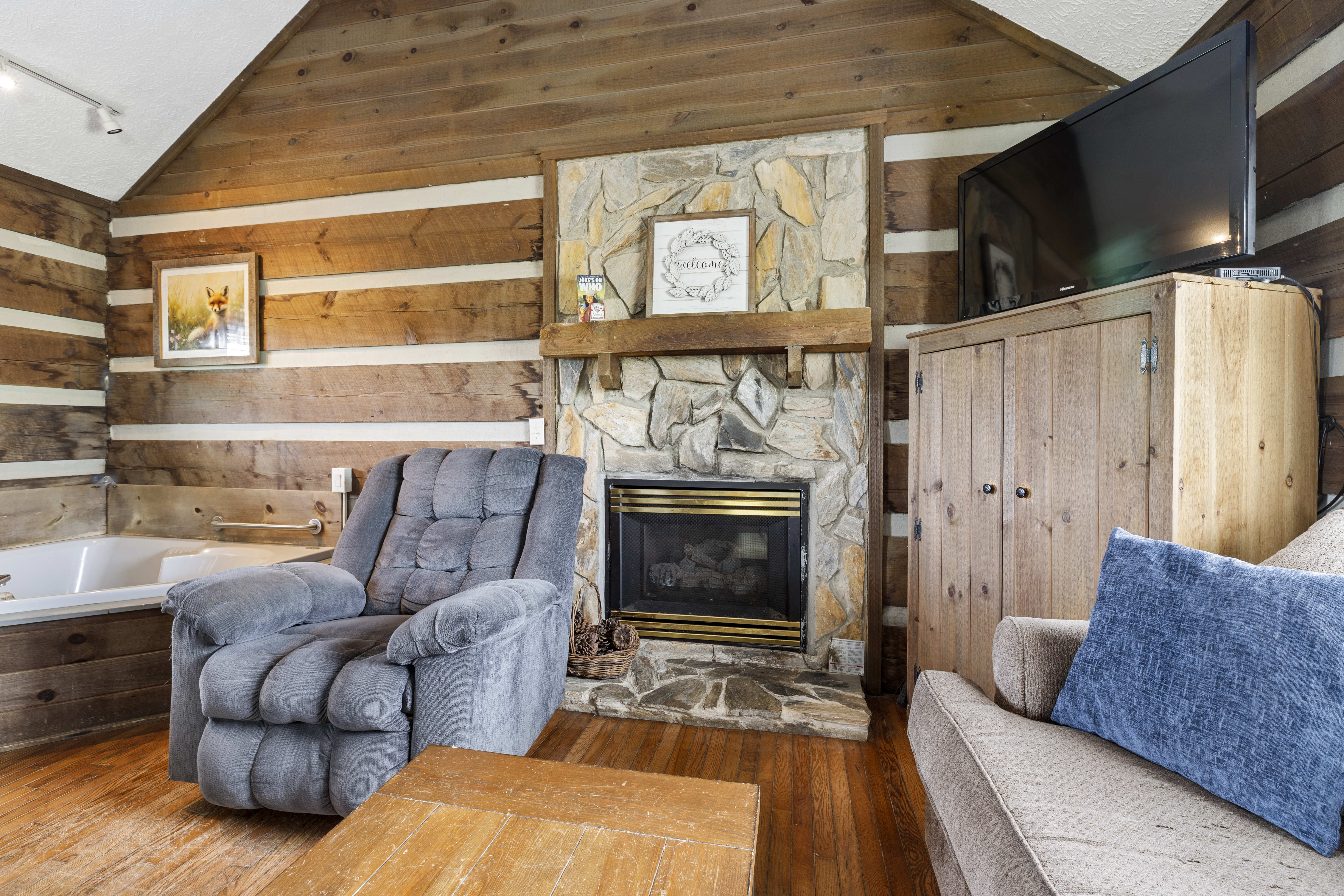 Charming Blue Ridge Cabin with Jacuzzi and Mountain Views-Cabin 2