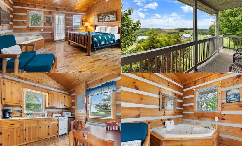 Parkway Lodge with Jacuzzi and Mountain Views! Cabin 11