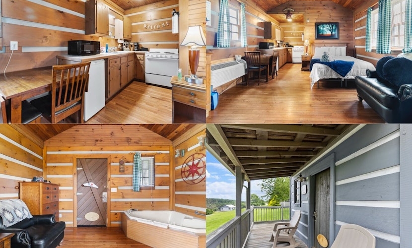 Cozy Cabin Hideaway - The Schoolhouse Cabin - Cabin 9