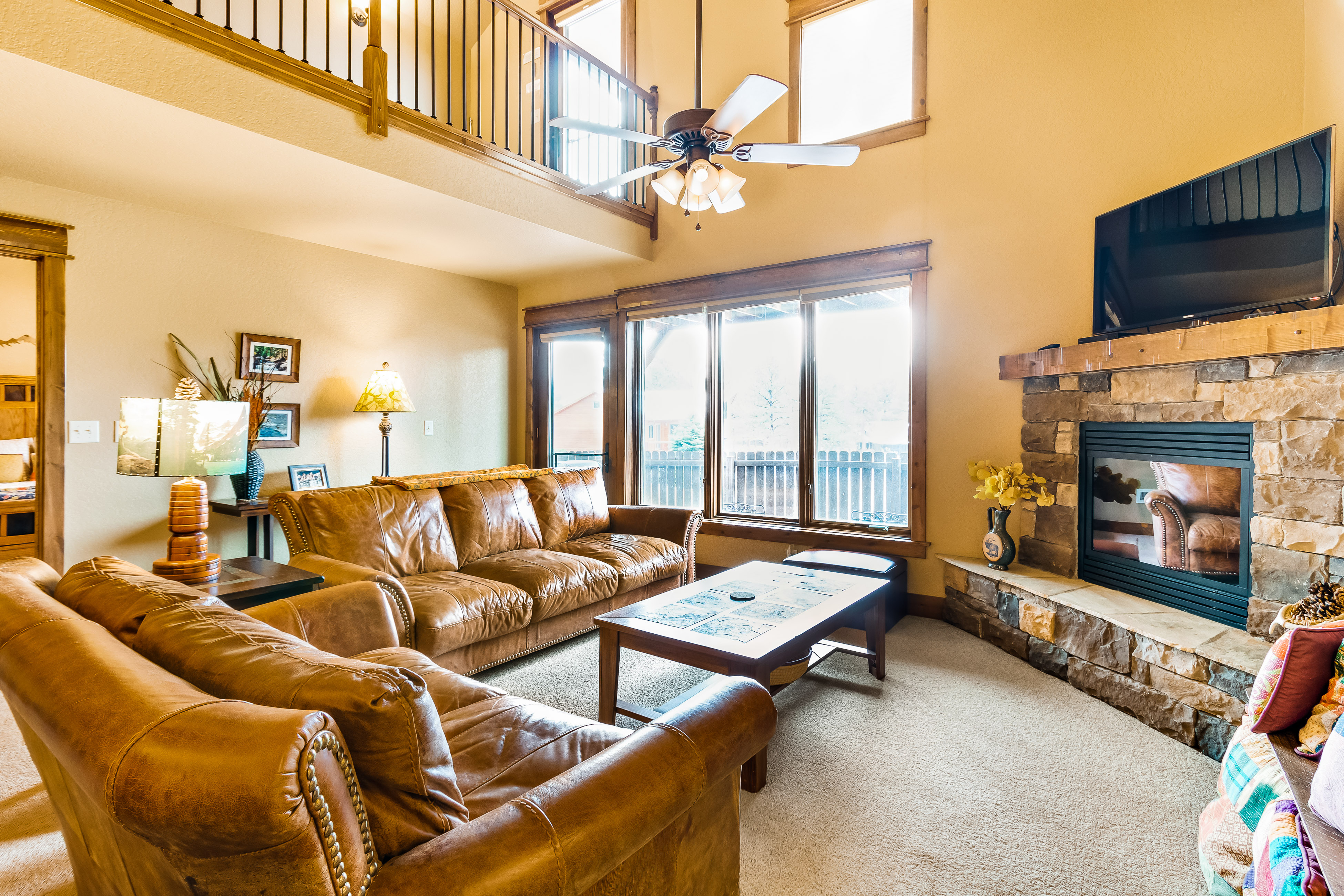 Inviting retreat near downtown w/ scenic deck, mountain views, & free WiFi