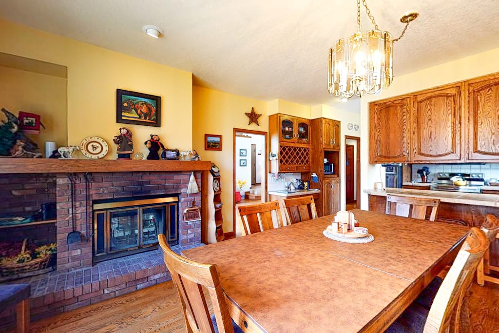 Spacious, dog-friendly home w/private hot tub on large deck, mtn views, & more