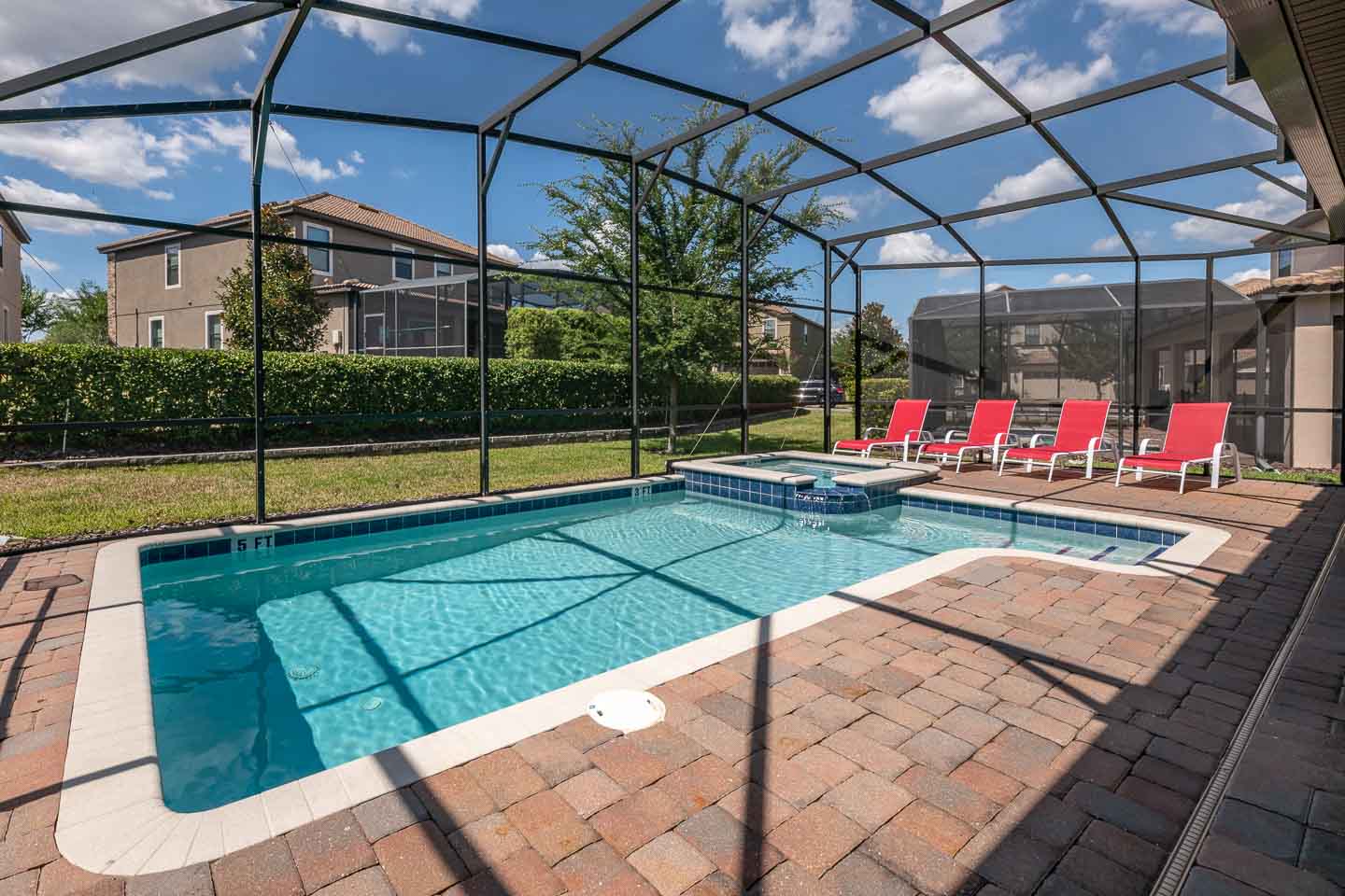 Chic Retreat with Pool & Spa in Champions Gate