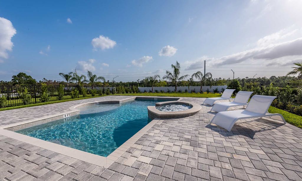 Stylish Abode with Private Pool and Spa in Encore