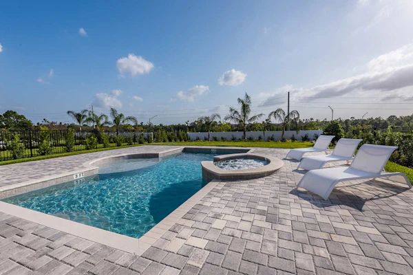 Stylish Abode with Private Pool and Spa in Encore