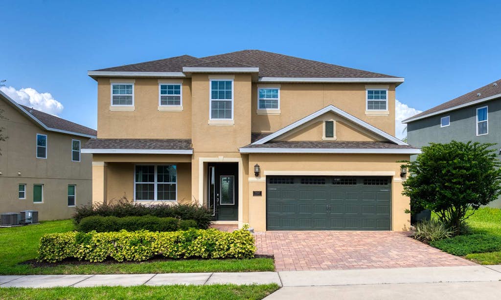 Traditional House with Backyard Pool at Encore