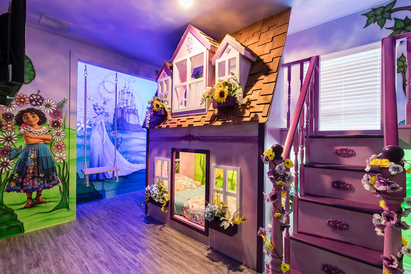 Bohemian Chic Villa with Themed Bedrooms at Reunion