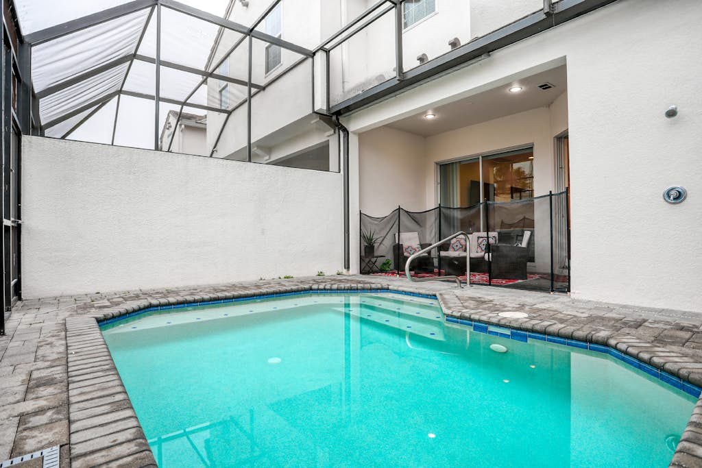 Family-Friendly Home with Private Pool, WiFi, Central AC, & Private Washer/Dryer