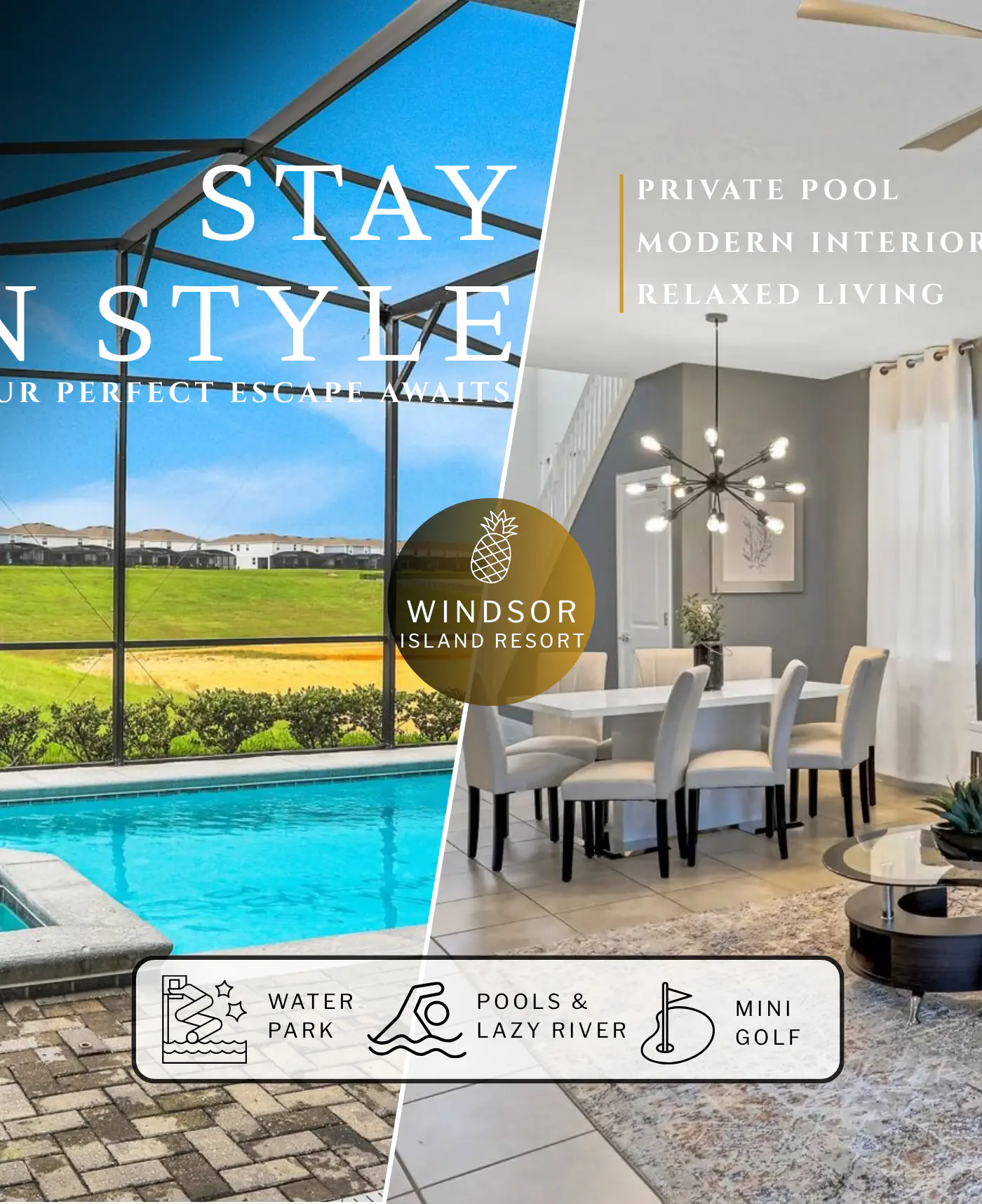 WI126-1160-6-P - Relax & Play Villa - Windsor Island Resort