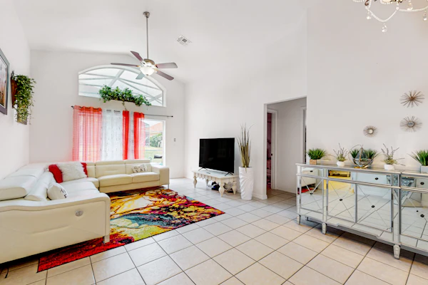 Single-level home with private pool, game room, & W/D - near golf/Disney