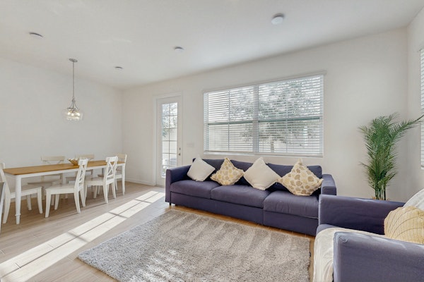 Stylish vacation home with open layout, sunny patio & near attractions