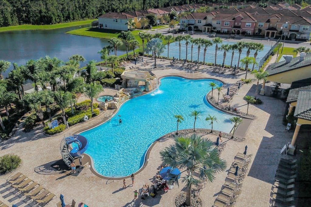 Spacious townhouse with private pool,resort amenities, and tennis courts