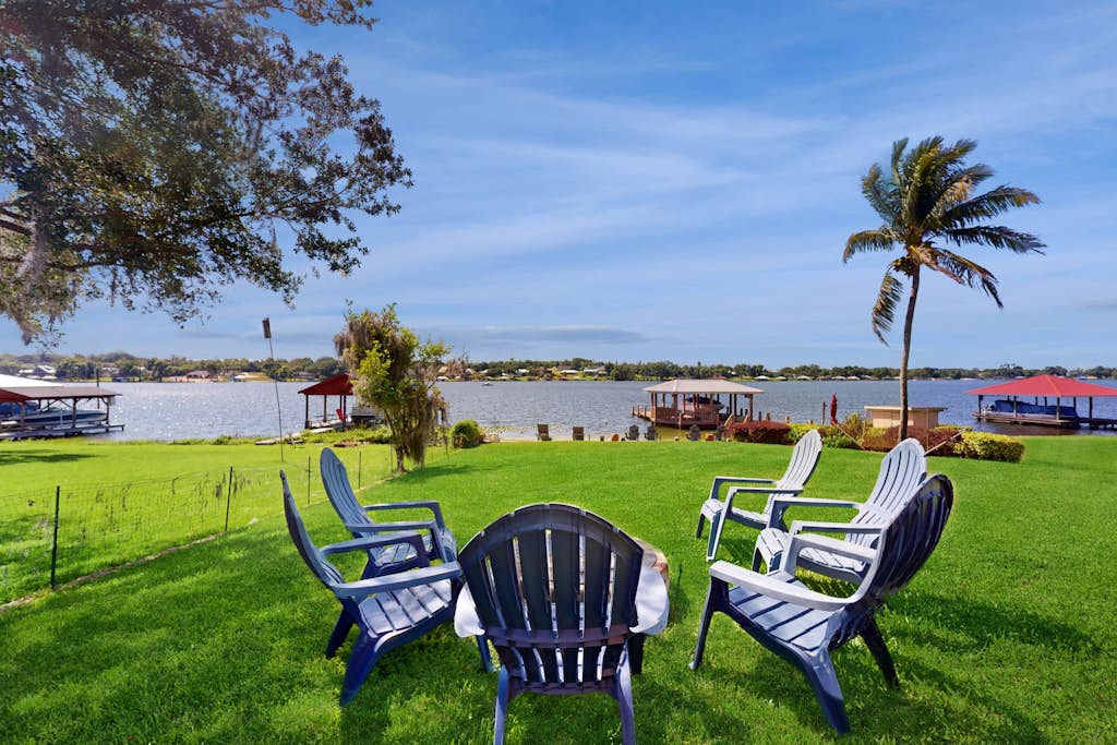 Dog-Friendly Lakefront Home with Private Dock & Beach - Snowbirds Welcome