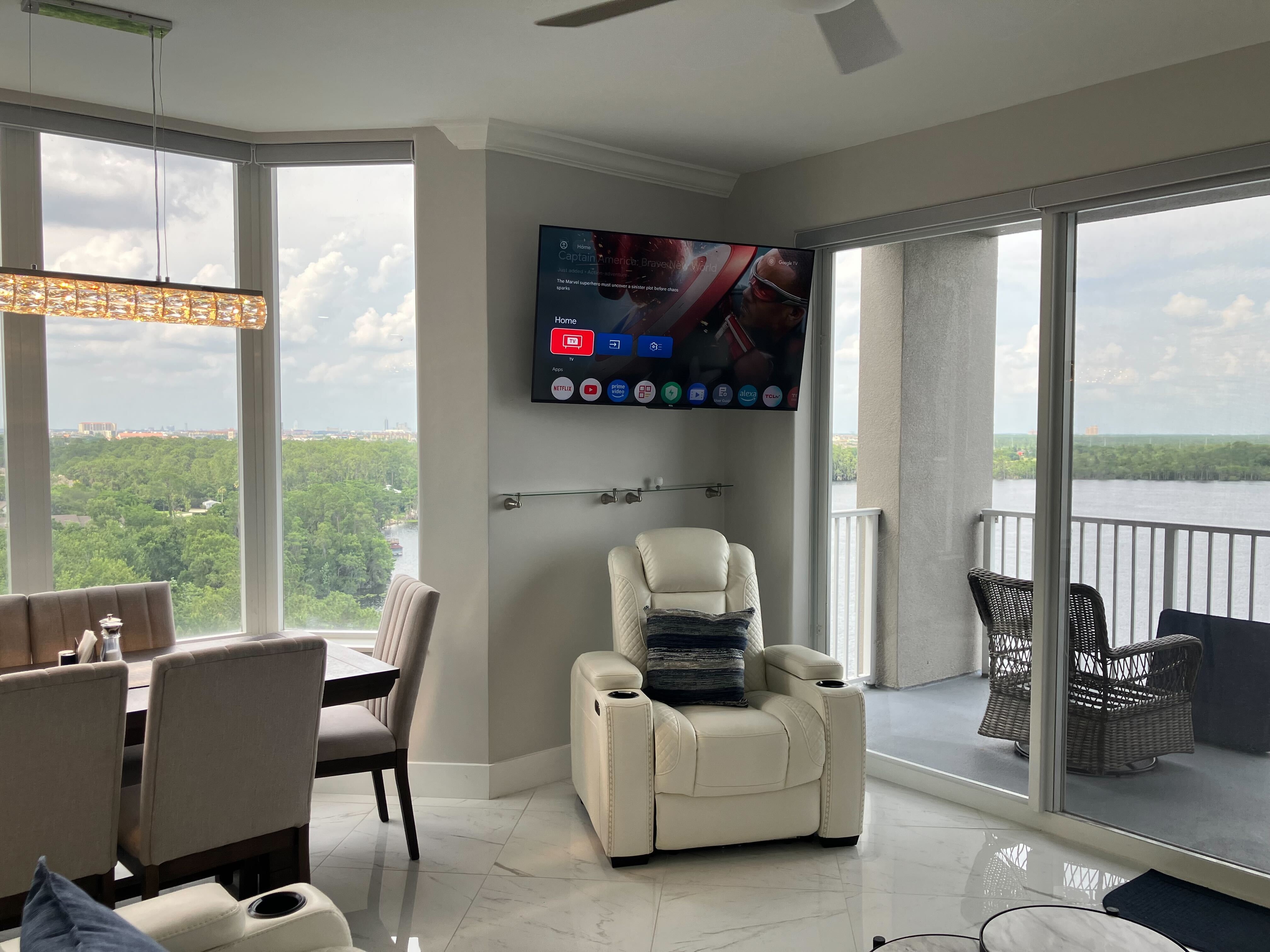 Charming home boasting waterfront views with pool and wifi