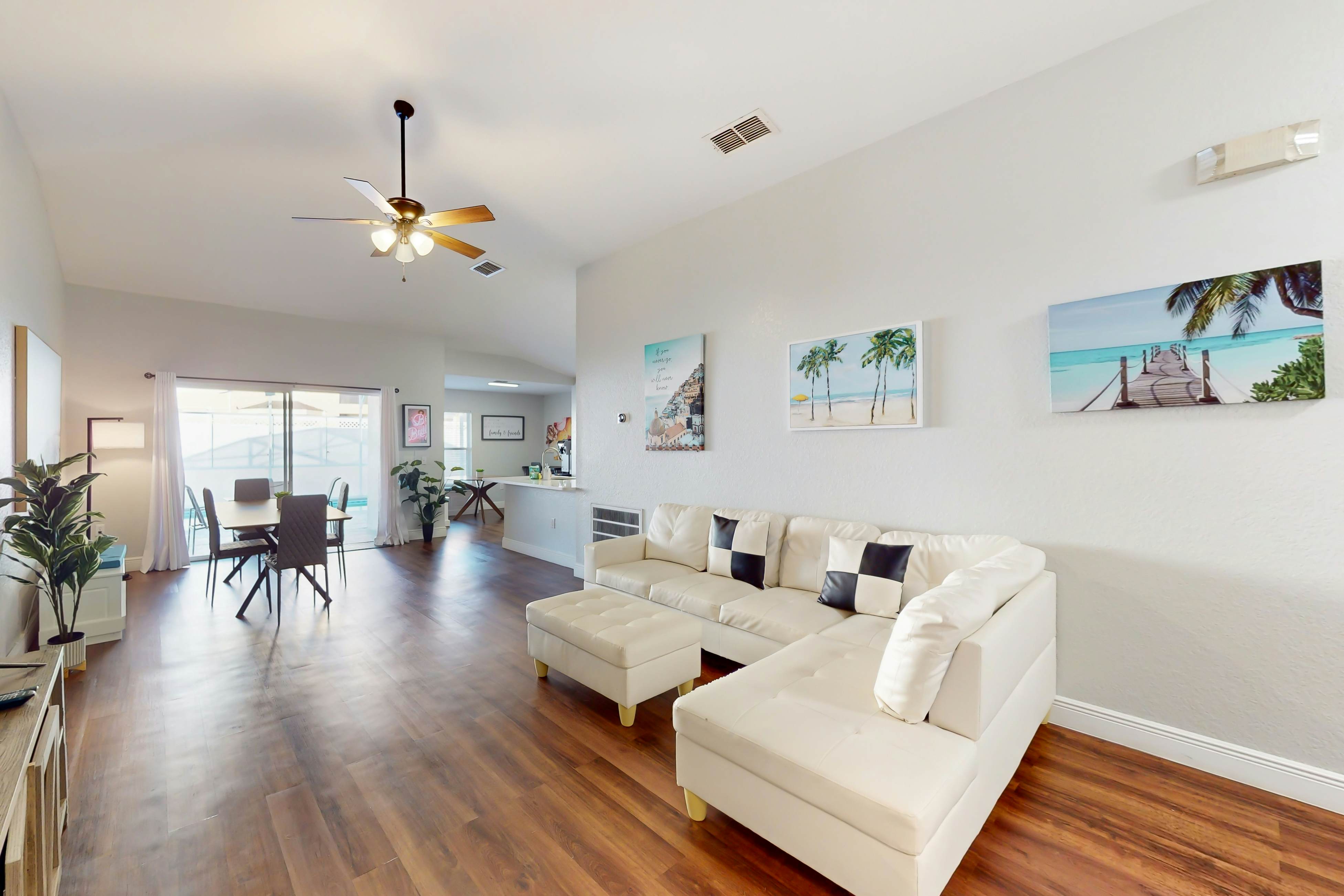 RSV101-538-3-P - Gathering Under the Palms