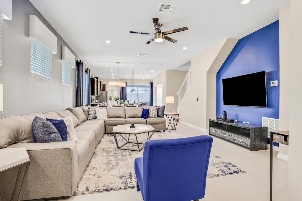 Spacious resort home with private pool, game room, & abundant  amenities
