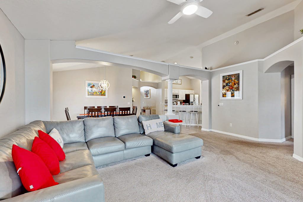 Charming home with pool, enclosed yard, central AC, & washer/dryer