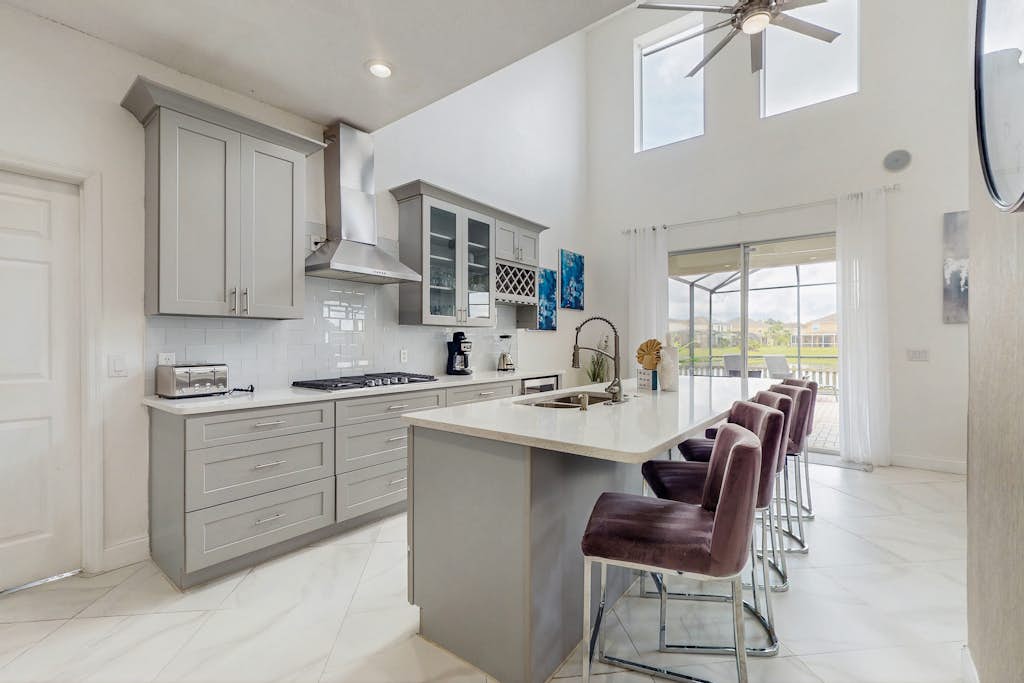 Beautiful home with private pool, game room and basketball court
