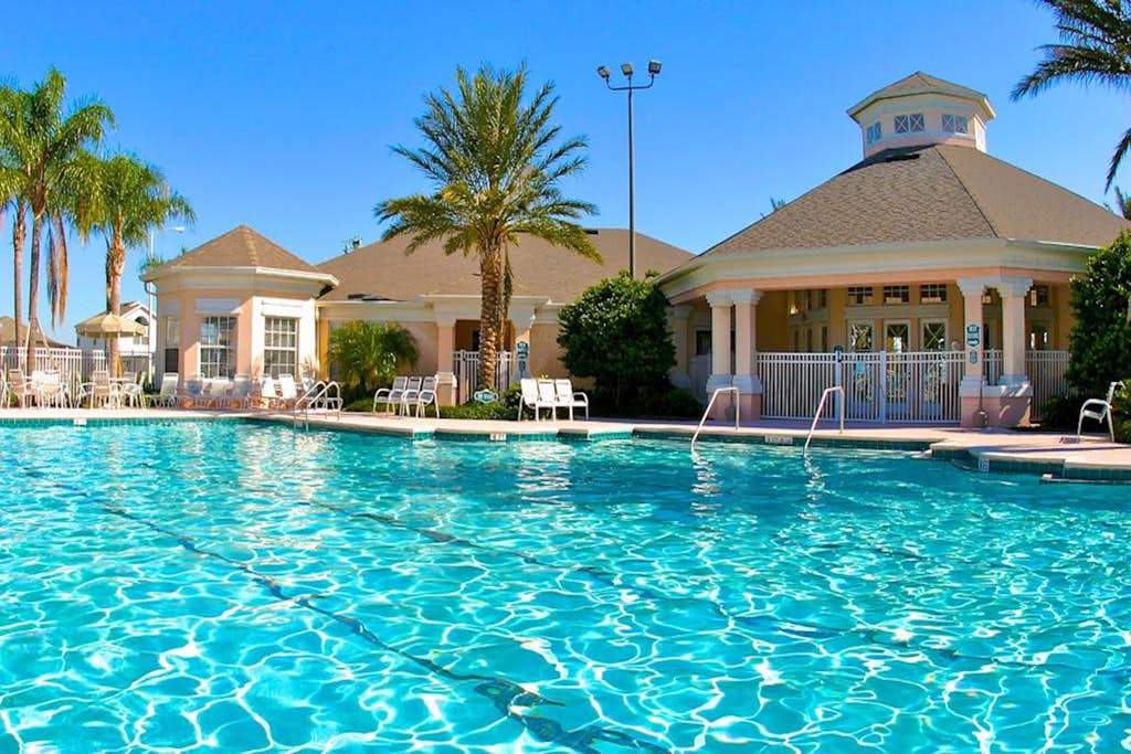 Spacious condo with shared pool, tennis court, game room, & more