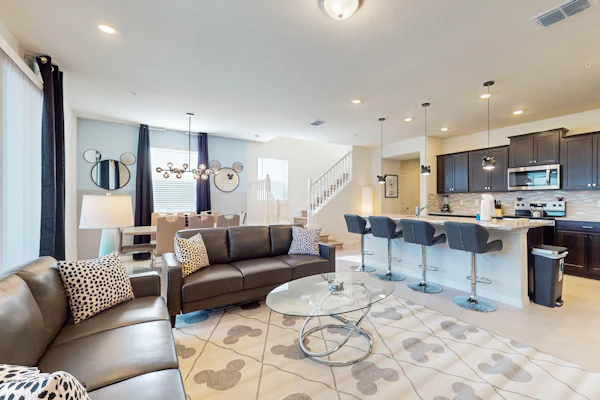 Luxury home with themed bedrooms,arcade games and private pool