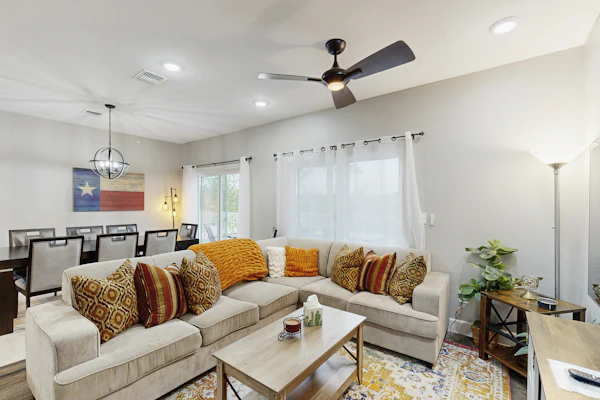 Premier brand new build penthouse condo on the Guadalupe River near Gruene