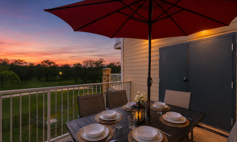 Premier brand new build penthouse condo on the Guadalupe River near Gruene