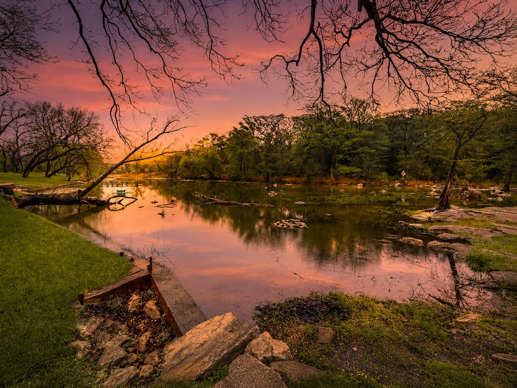 Premier brand new build penthouse condo on the Guadalupe River near Gruene