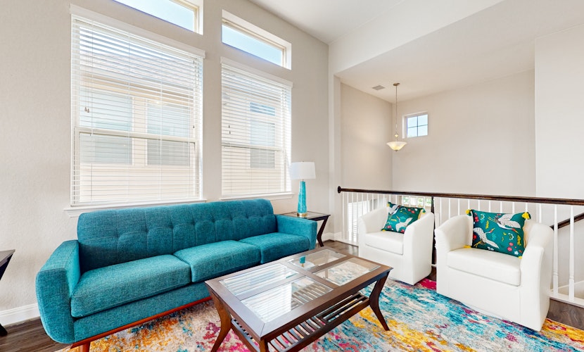 Modern townhome with enclosed yard, private balcony, & W/D - near local park