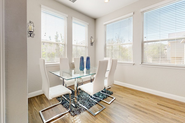 Modern townhome with enclosed yard, private balcony, & W/D - near local park