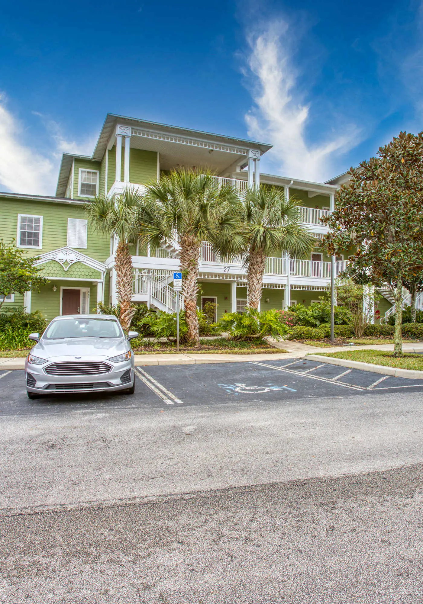 First floor lake view condo w/ pool & hot tub access, private W/D, & central AC