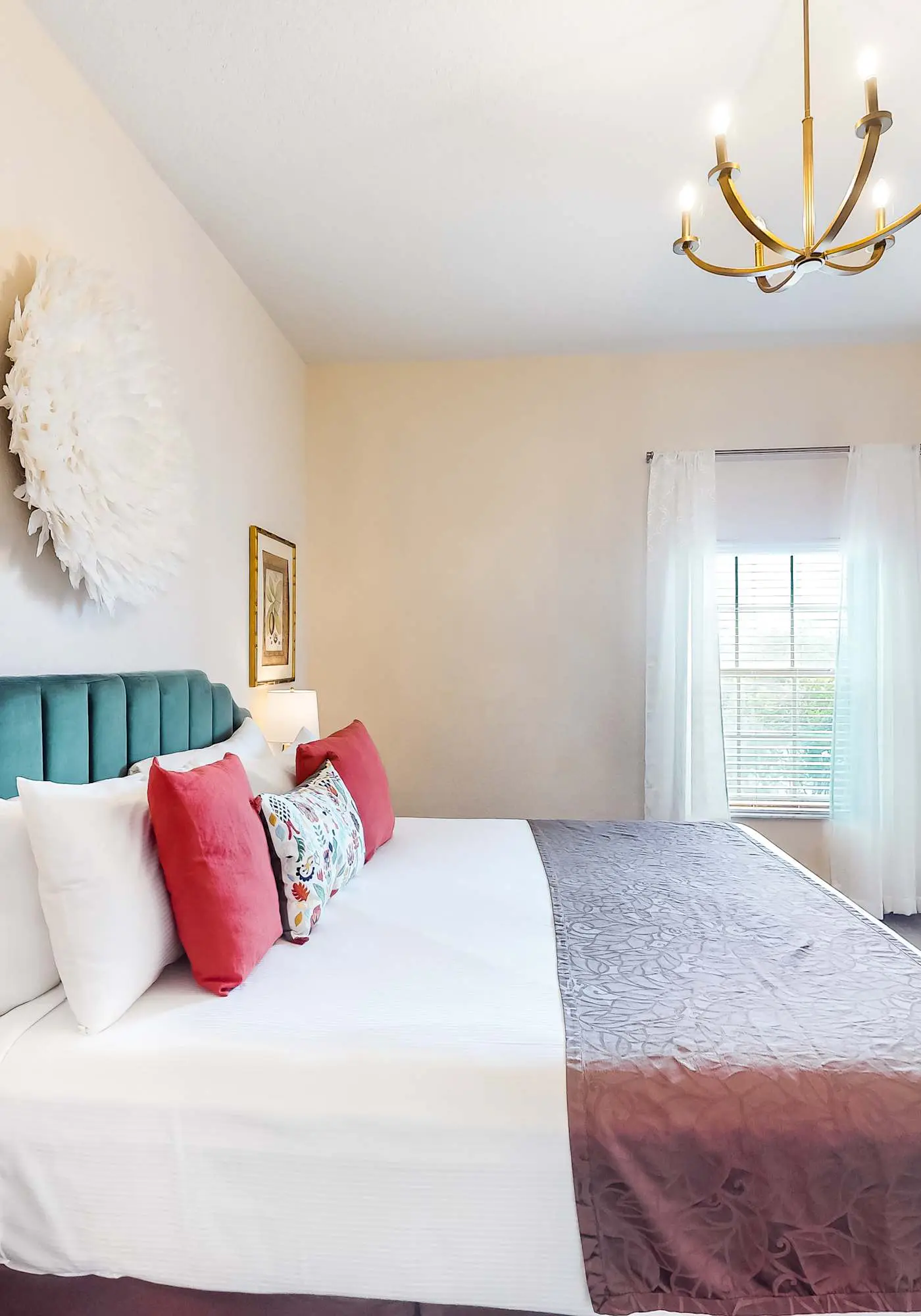 First floor lake view condo w/ pool & hot tub access, private W/D, & central AC