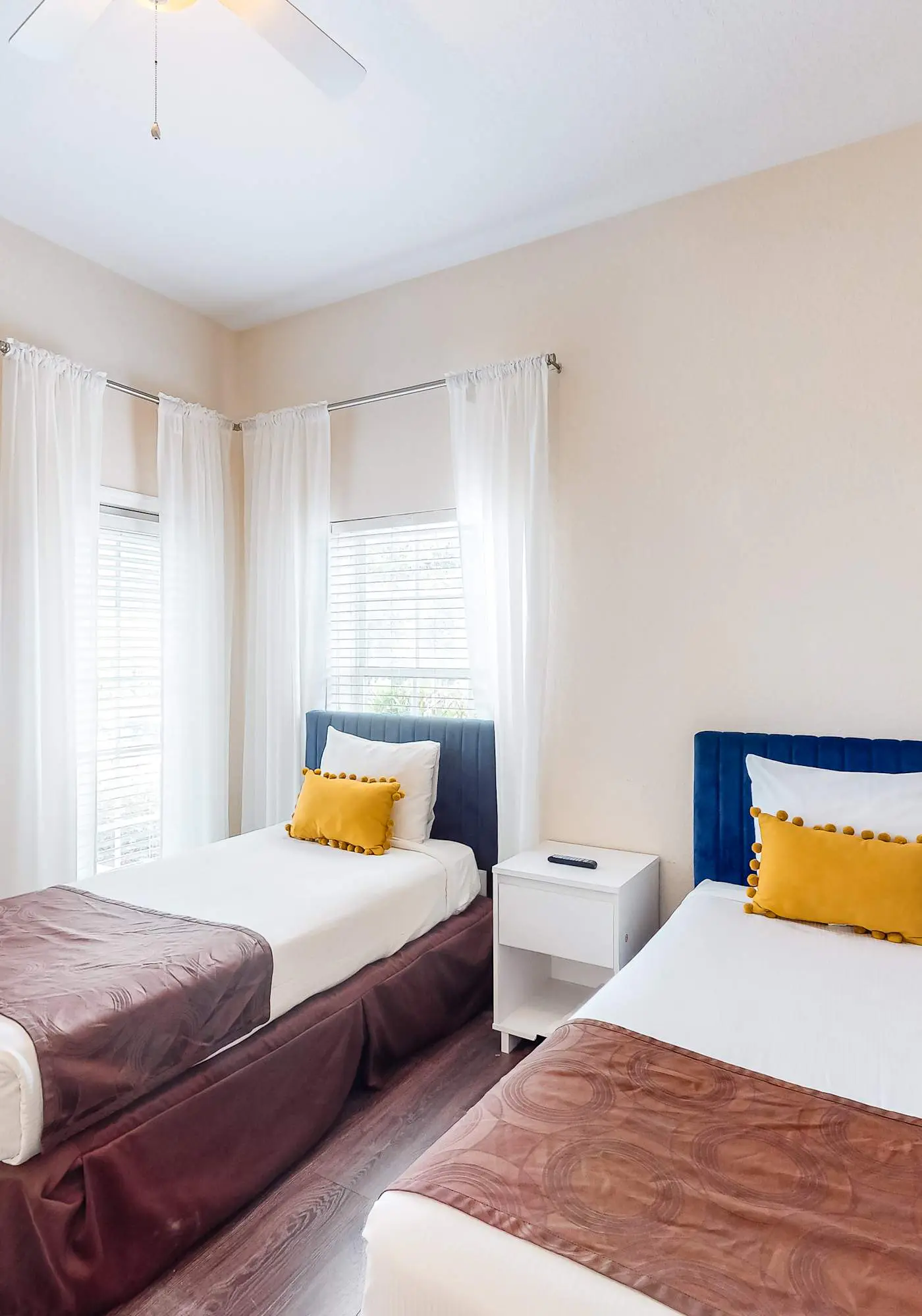 First floor lake view condo w/ pool & hot tub access, private W/D, & central AC