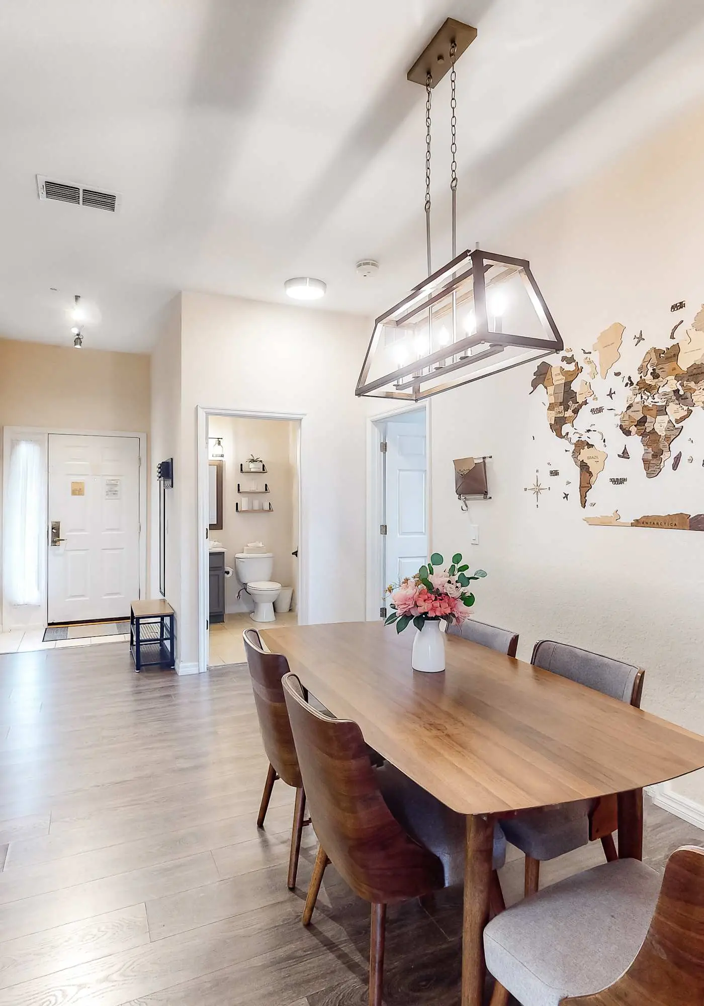 First floor lake view condo w/ pool & hot tub access, private W/D, & central AC