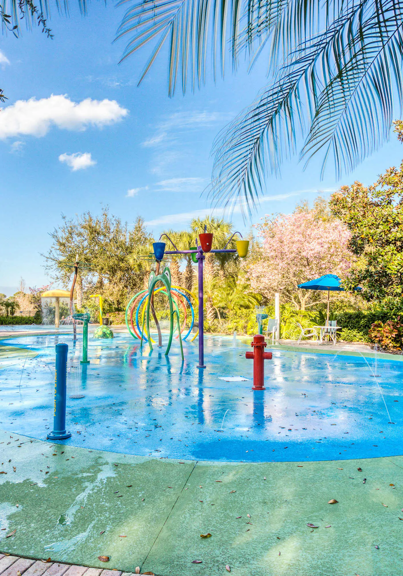 First floor lake view condo w/ pool & hot tub access, private W/D, & central AC