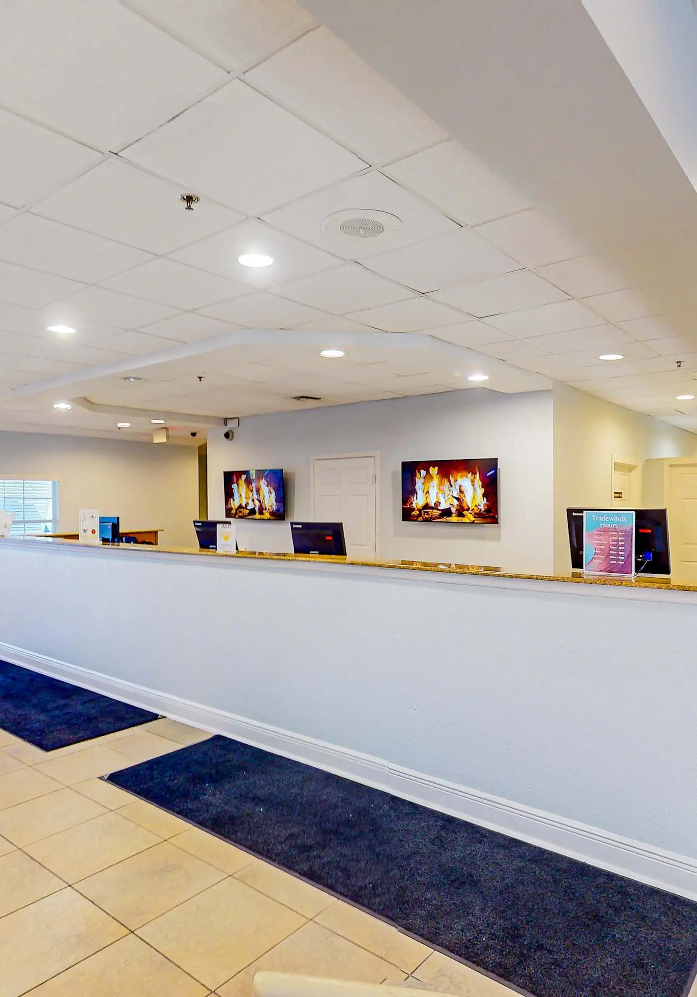 First floor lake view condo w/ pool & hot tub access, private W/D, & central AC