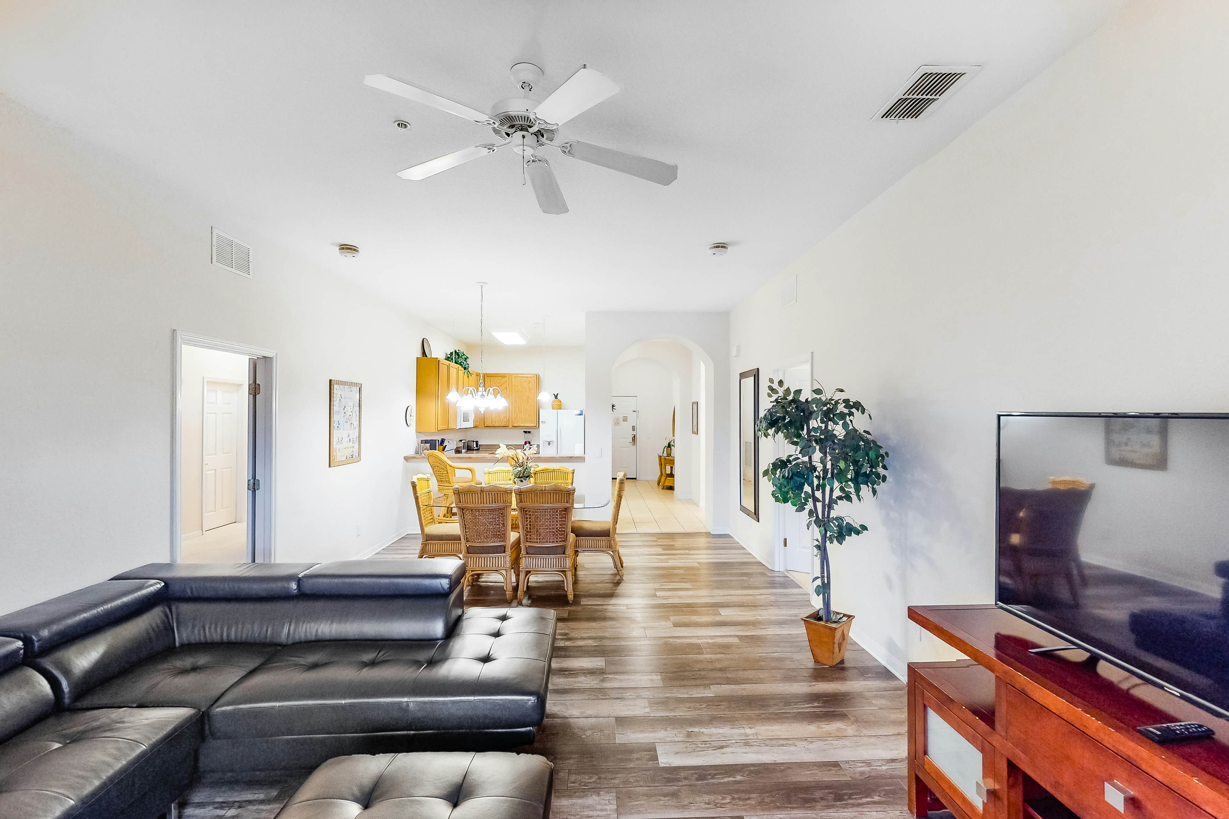 Family-friendly condo w/ shared pools, WiFi, central AC, & private washer/dryer