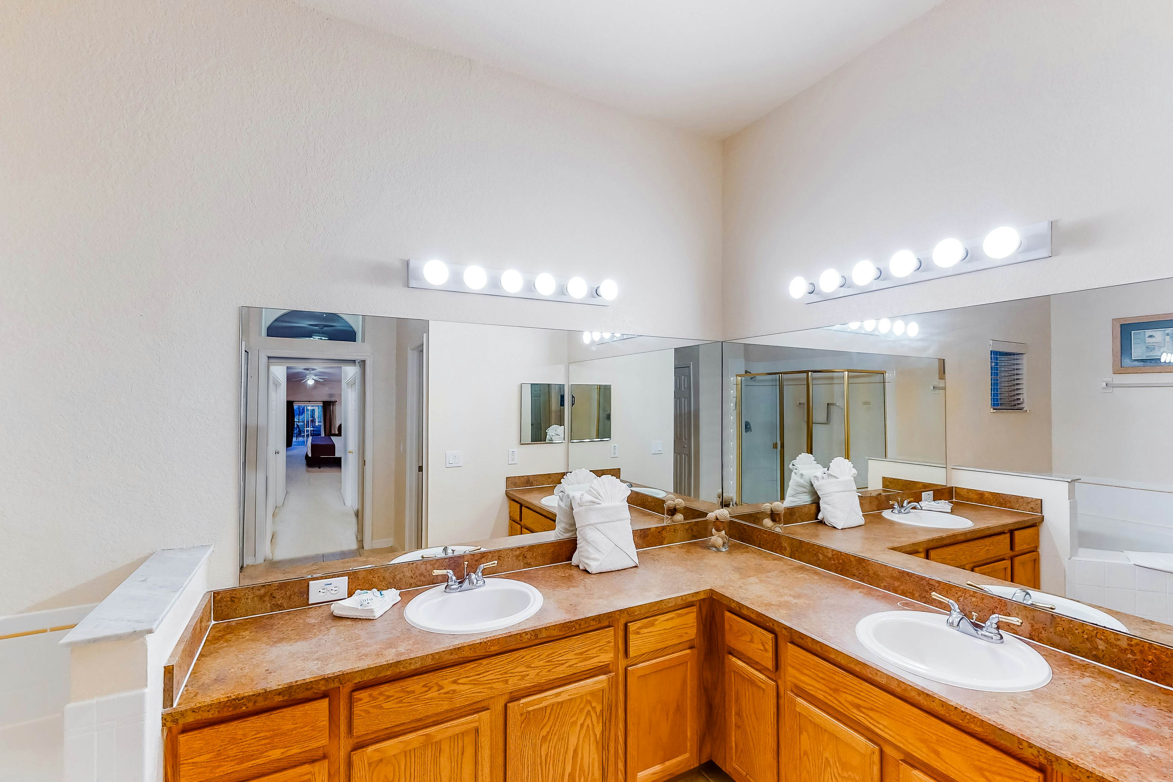 Family-friendly condo w/ shared pools, WiFi, central AC, & private washer/dryer