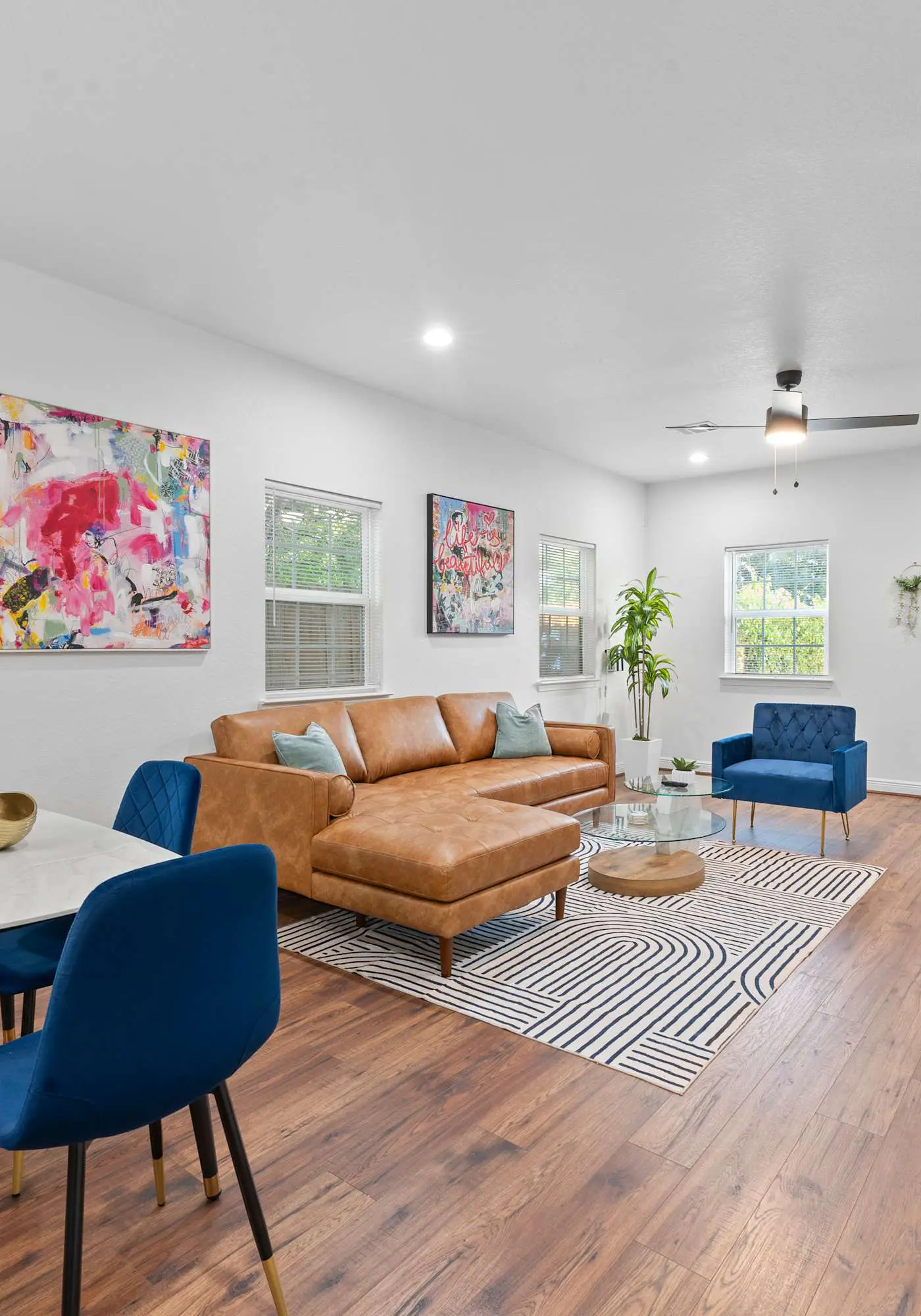 NRG MedCenter 2BD/2.5BA w FencedYard & King Bed