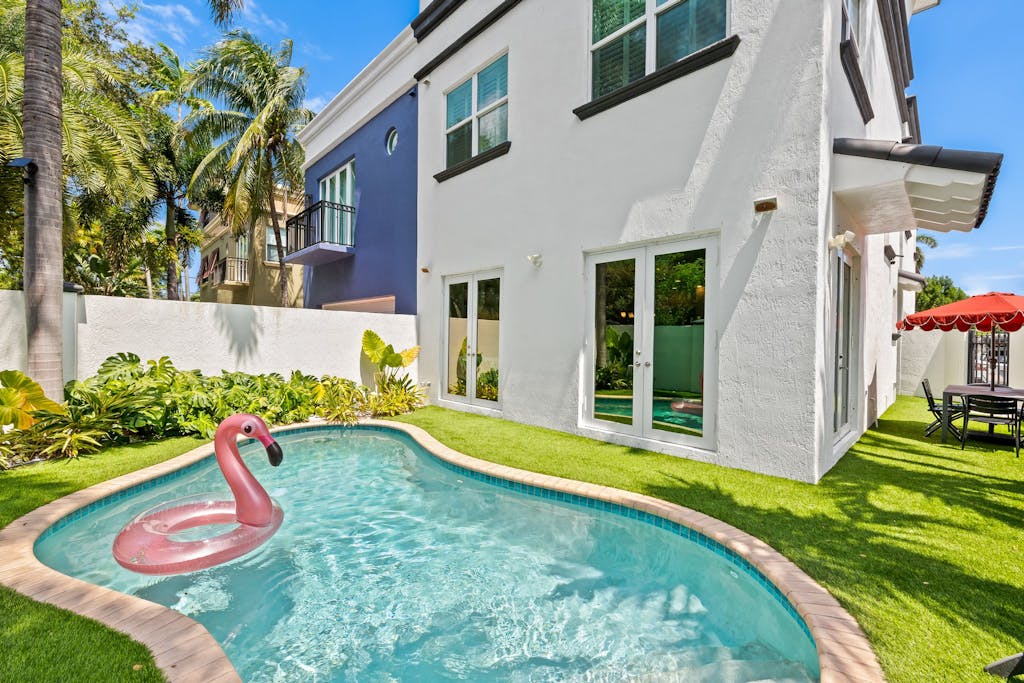 Spacious 3BR Home w/ Heated Pool | Near Beach & Dining | Rooftop Deck