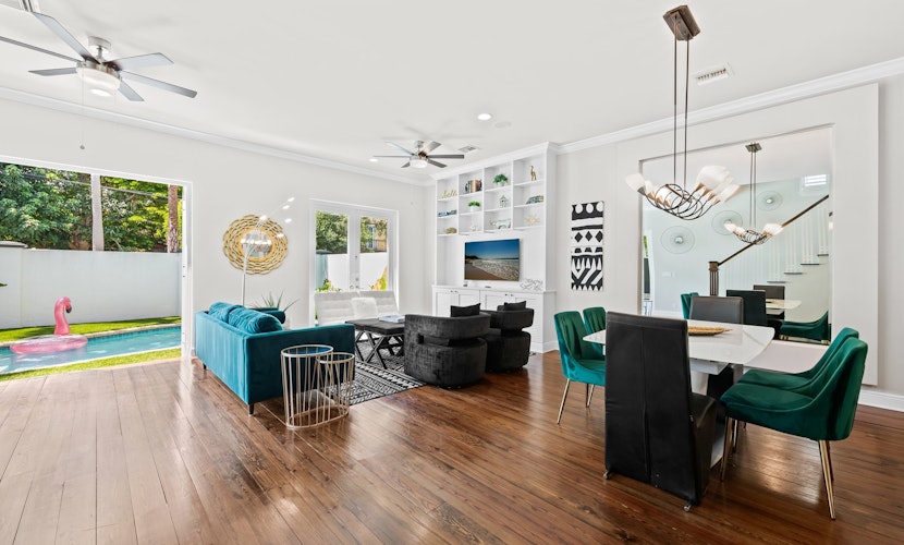 Spacious 3BR Home w/ Heated Pool | Near Beach & Dining | Rooftop Deck