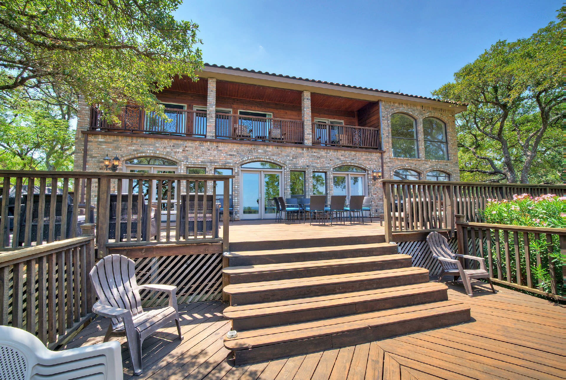 Lake Buchanan Grand Retreat - 10 Acres, Private Beach, Hot Tub, Pool, Sleeps 30+, Great for Groups!